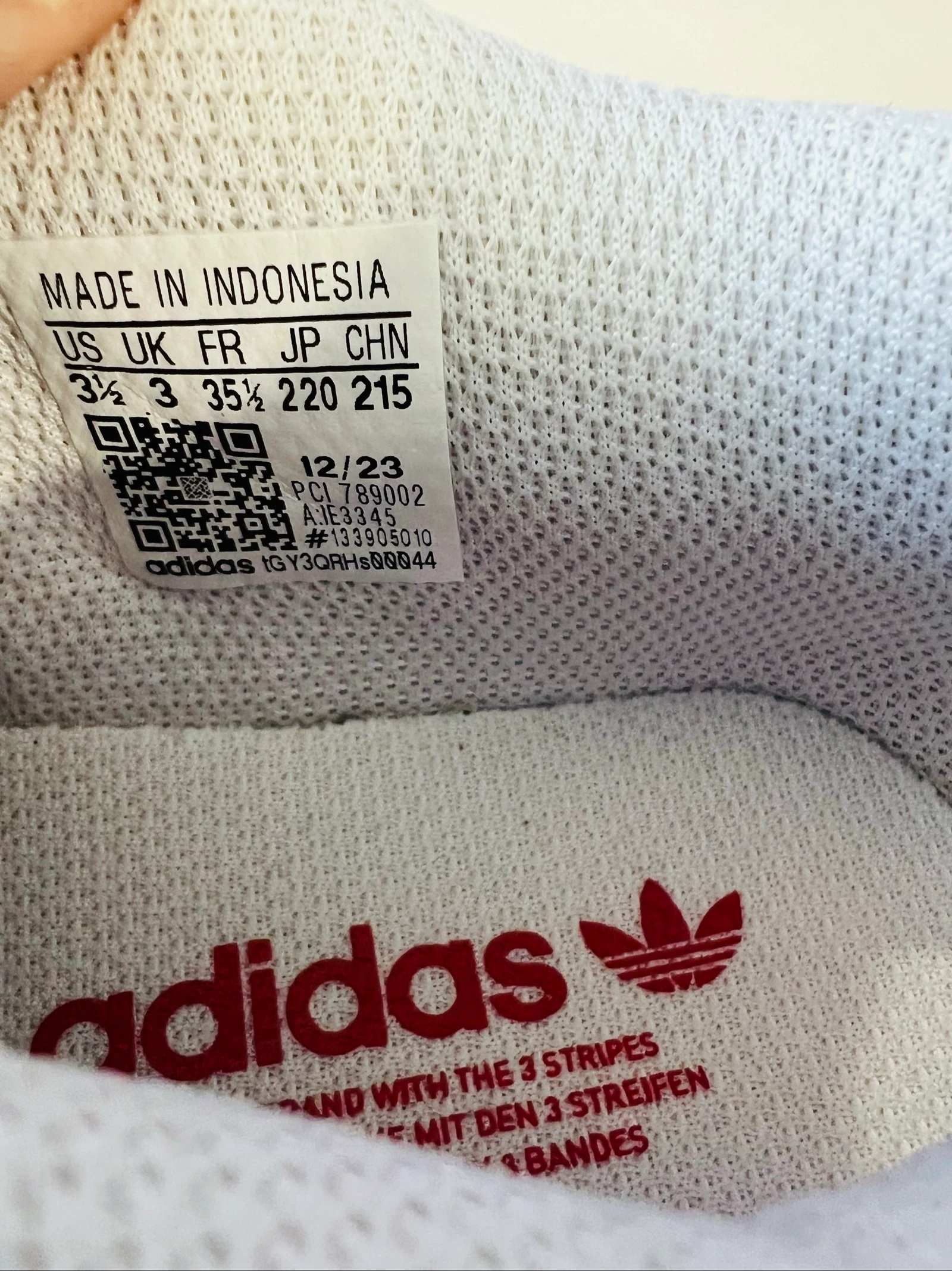 Zapatillas Adidas Originals Superstar XLG blanco y rojo - Talla 35.5 (US 3.5 / UK 3) – photo 5